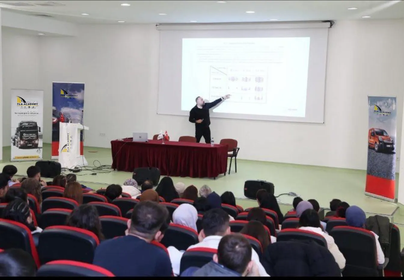 FLA Academy kurumsal yol güvenliği semineri